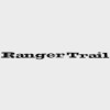 RANGER TRAIL RAISED EMBLEM DECAL TRAILER BLACK 7604468 MARINE BOAT