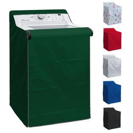 BlueStars Washing Machine Cover For Top-load - Premium Outdoor Protection For Most Washer Dryer Cover - W29”x D28”x H43” (Green)