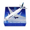 EcoGrowth Model Airplane American Jet Blue Plane Model Plane Airplane