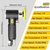 Mini Air Sander,Random Orbital Air Sander Kit,Mini Pneumatic Sander for