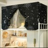 XGOPTS Bottom Bunk Bed Curtains Students Dormitory Bunk Bed Curtains