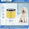 RP-AP088-F1 Replacement Filter Compatible with RENPHO Air Purifier Replacement Filter
