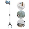 31" Extensor Recogedor De Basura Plegable, Agarrador De Mano Para