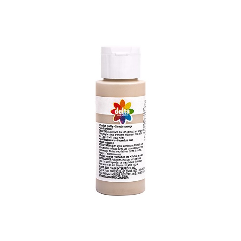 Delta Creative Multi-Surface Paint, 2 oz, Sand Dune