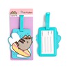 Puckator Pusheen The Cat Summer Surfer PVC Luggage Tag