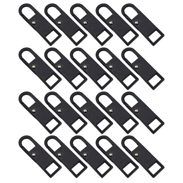 WOLMIK Zipper Repair Kit - 20PCS Spare Zip Puller, Removable