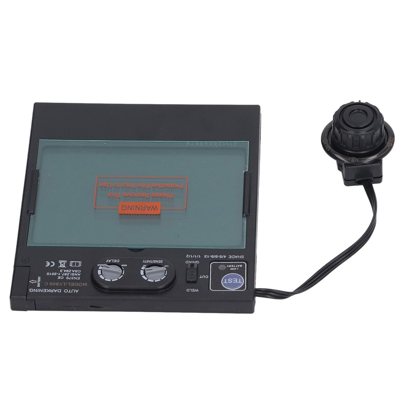 Automatic Darkening Lens with Battery Multifunctional Large Window Electric Welding