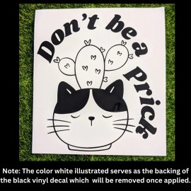 Oracal 651 Cactus Sticker Funny Cat Lover Sticker Funny Car Decal Vinyl Car Accessories