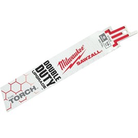 Milwaukee Tool 6" 14 TPI The Torch Sawzall Blade (5 Pk) 48-00-5782