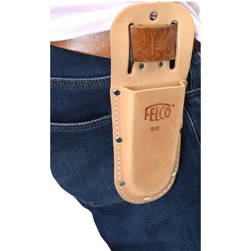 FELCO910 Pruning Shears Case Genuine Leather Holster