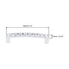 uxcell Cabinet Pulls Drawer Handles 96mm Hole Centers Alloy Crystal