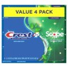 Crest Whitening Plus Scope, Complete Active Fresh + Whitening Toothpaste,