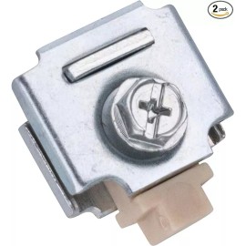 CRL 1155 Door Stop for Bi-Passing Doors - Pack of 2