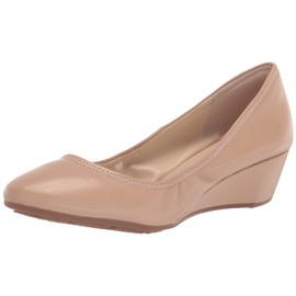 Cole Haan Women's Sloane Wedge Pump, Nude Leather, 8