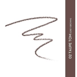 Sugar Cosmetics Arch Arrival Brow Definer02 Taupe Tom (Grey Brown) Long-Lasti...