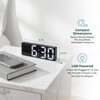 HMETOL Large Digital Alarm Clock Big Numbers for Seniors &