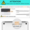 MOSISO Compatible with MacBook Air 13 inch Case 2022 2021