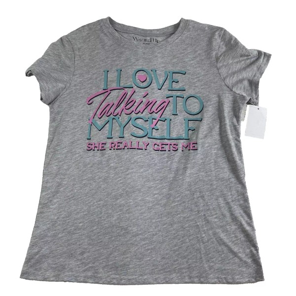 Wound Up Junior's I Love Talking To Myself T Shirt