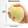 Extra Large Luxury Bath Sponge, Soft Shower Bathing Gentle Exfoliating