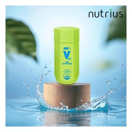 Nutrius V100 Plant-Based Multivitamin Mineral 15g (500mg x 30 capsules) 6ea / 뉴트리어스 V100 식물성 멀티비타민미네랄 15g(500mgx30캡슐)6개
