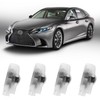 4Pcs Car Door Lights Logo Projector Compatible with LS/ES/is/LX/RX/GS/GX/RC/UX Car