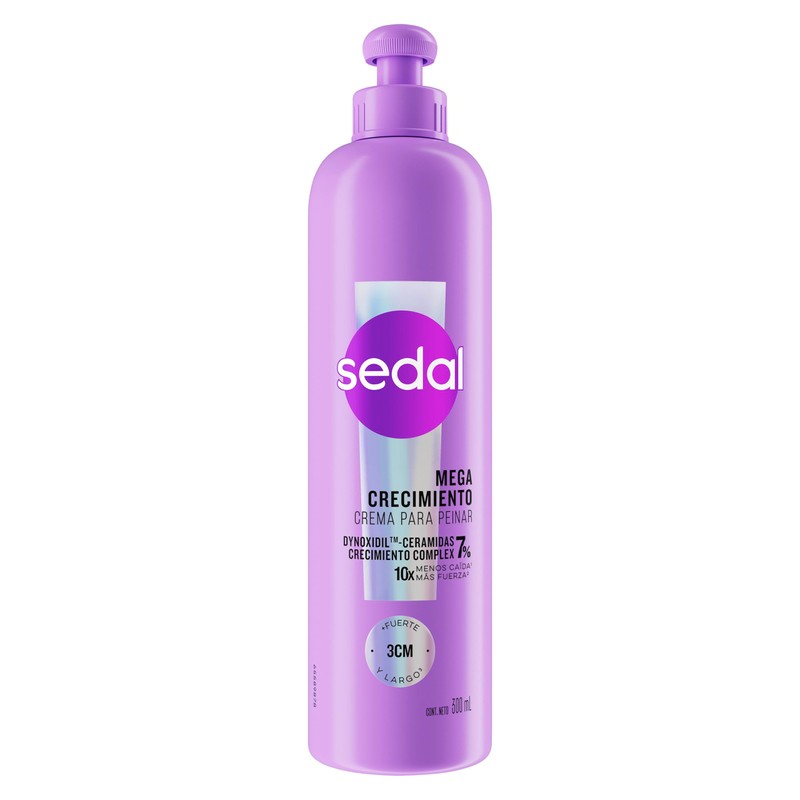 Sedal Crema para Peinar Mega Crecimiento 300ml
