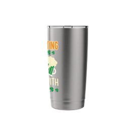 Intoxicating Better Time Beer Clovers Irish Couples Matching Stainless Steel Insulated Tumbler