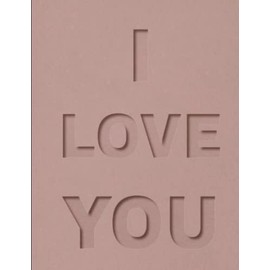 I LOVE YOU: cute valentines day gifts for soulmates hubby wife i love you gifts for him her long distance journal