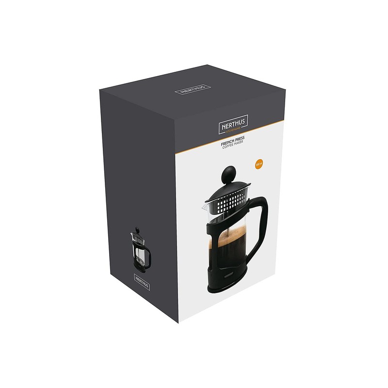 Nerthus FIH 319 French press coffee,Black,350 ml