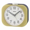 Seiko Kyoda II Non Ticking Bedroom Alarm Clock, 4 Inch,