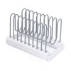 Copco Lid Organizer, 10.9 x 6.2 x 6.7 inches, white