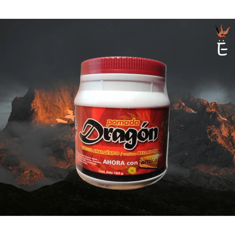 Gel Corporal Pomada De Dragon: Combo Fuerza Del Dragon 2pz