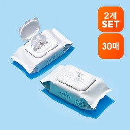 Missha 2 Super Aqua Ultra Hyalon Cleansing Oil Tissue 30 sheets / 미샤2개 수퍼아쿠아 울트라 히알론 클렌징 오일 티슈 30매