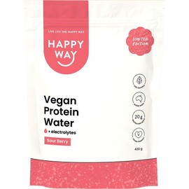 Happy Way Vegan Protein Water Sour Berry 420g