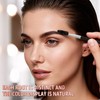 Rogdoo Eyebrow Pen-2-in-1 Dual-Ended Waterproof Eye Brow Pencils for Women