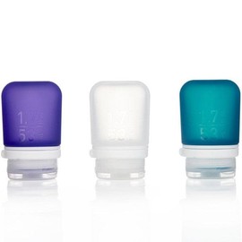 GoToob+ Small Refillable Travel Bottle 53ml - Multicolour 3pk