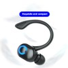 Auriculares Deportivos inalámbricos,Auriculares inalámbricos Bluetooth 5.2 Auricular Bluetooth Inalámbrico para