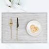 Privalace 18 x 12 inch, Set of 6 PVC Woven