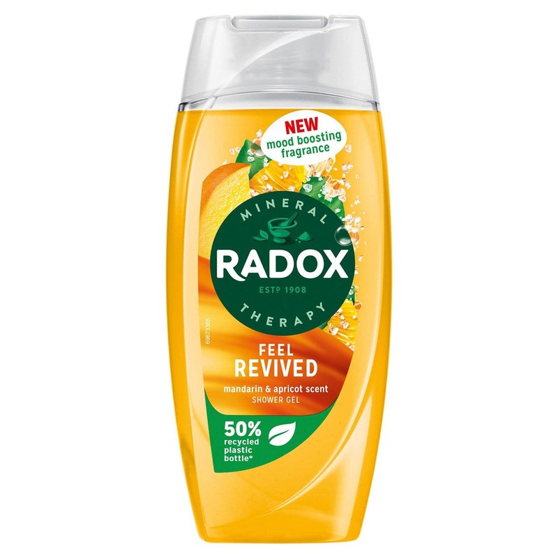 Radox Mineral Therapy Feel Revived Shower Gel with Mandarin &