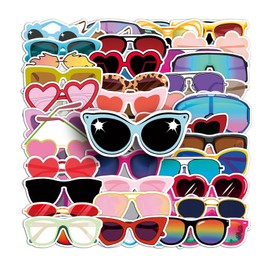 Sunglasses Stickers 50 Pieces Skateboard Graffiti Stickers Motorcycles Bicycle Snowboard Luggage Laptop Car Suitcase for Children and Teenagers Waterproof Vinyl Stickers