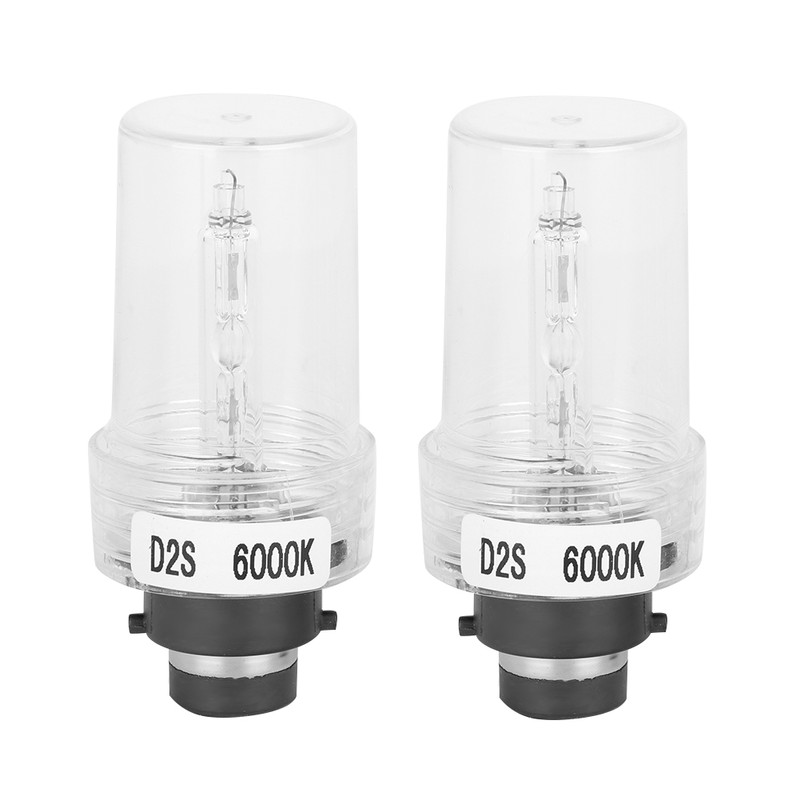 2pcs D2S 6000K 35W Car Replacement Safe Bright Xenon HID