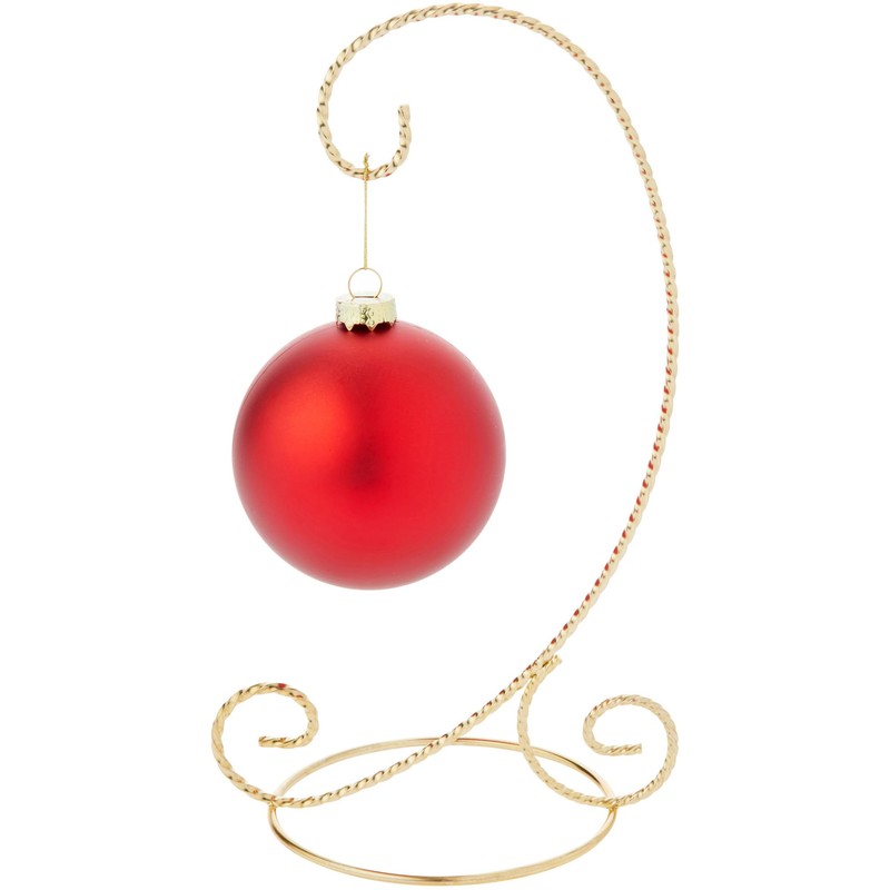 Bard's Twisted Gold-toned Ornament Stand, Medium, 9.5" H x 5.5"