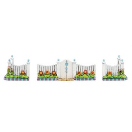 Department 56 Jim Shore Village Picket Gate and Fence Accessory Figurine