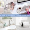 2 PCS Fast-Drying Stone Trays for Bathroom Sink & Kitchen