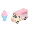 1:36 Magnetic Induction Alloy Die Cast Food Truck Kid Light