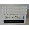 Basic Square Mini Bin Storage Trays - White - 3pk