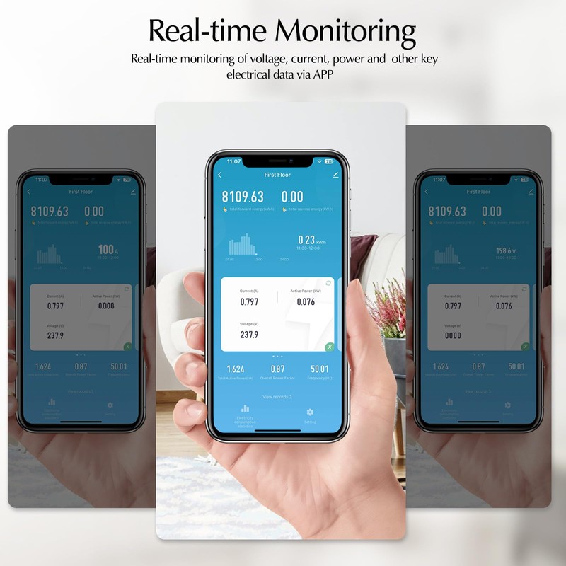 eMylo Smart Wifi Energy Meter Mini Power Consumption Meter 99%