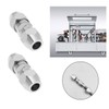 VGOL 2 x 6 mm Double Sleeve Pipe Fitting Straight