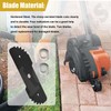Haiouus 7-1/2" EB-007 Edge Hog Heavy-Duty Edger Replacement Blades, Compatible