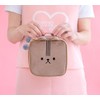 Sasgar Makeup Pouch, Vanity Pouch, Cute, Animal Face, Cosmetic Box,